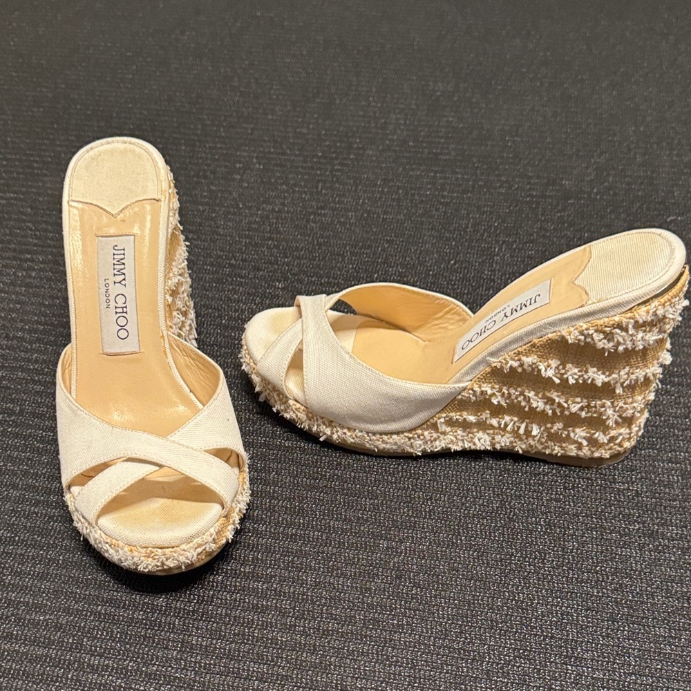 Jimmy Choo Wedge Sandals